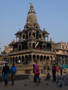 Tempel im indischen Stil in Patan