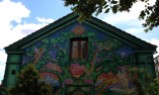 Colourful house in Christiania